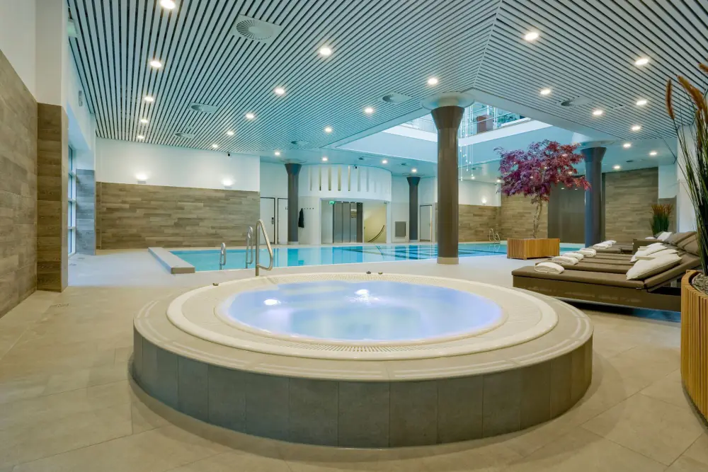 Het bubbelbad van Nagomi Gym & Wellness